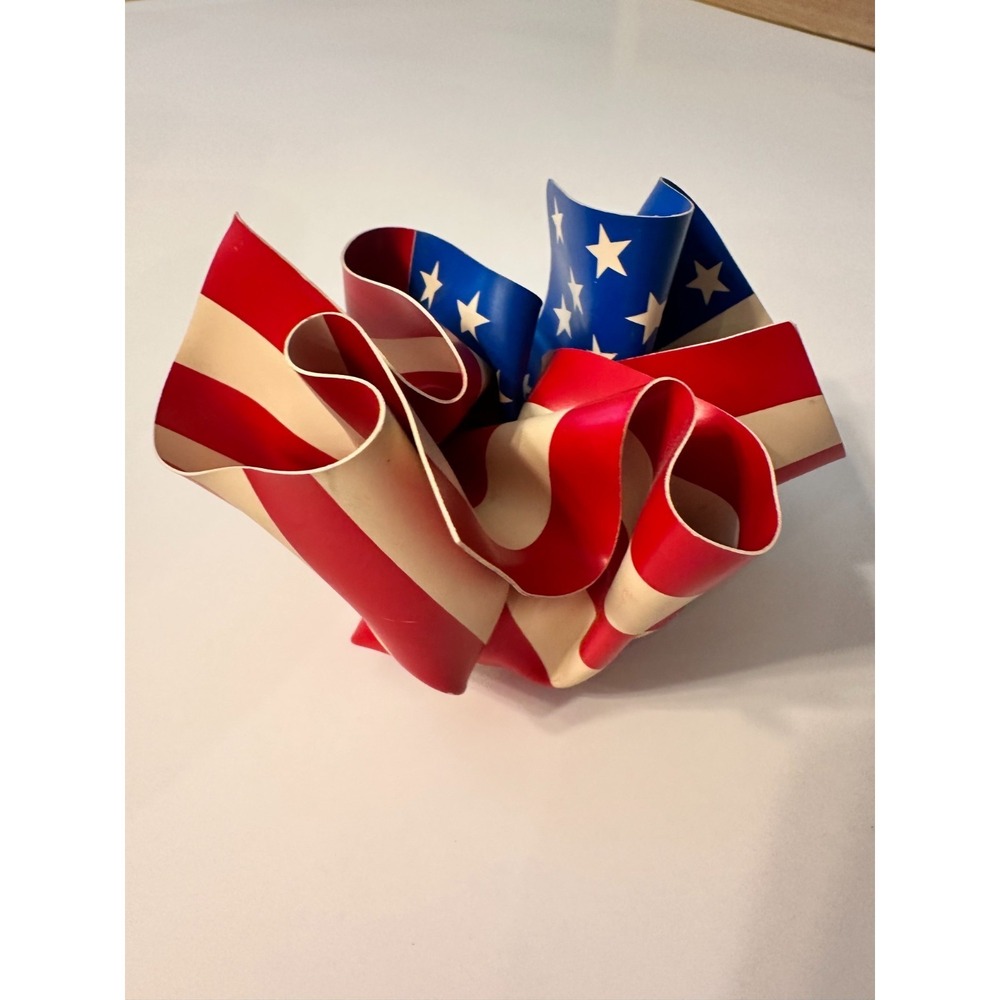MOMA Museum Modern Art Crumpled American Flag‎ Paper Paperweight